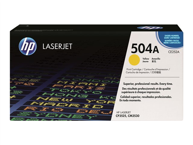 HP Toner nr 504A CE252A Yellow 7K