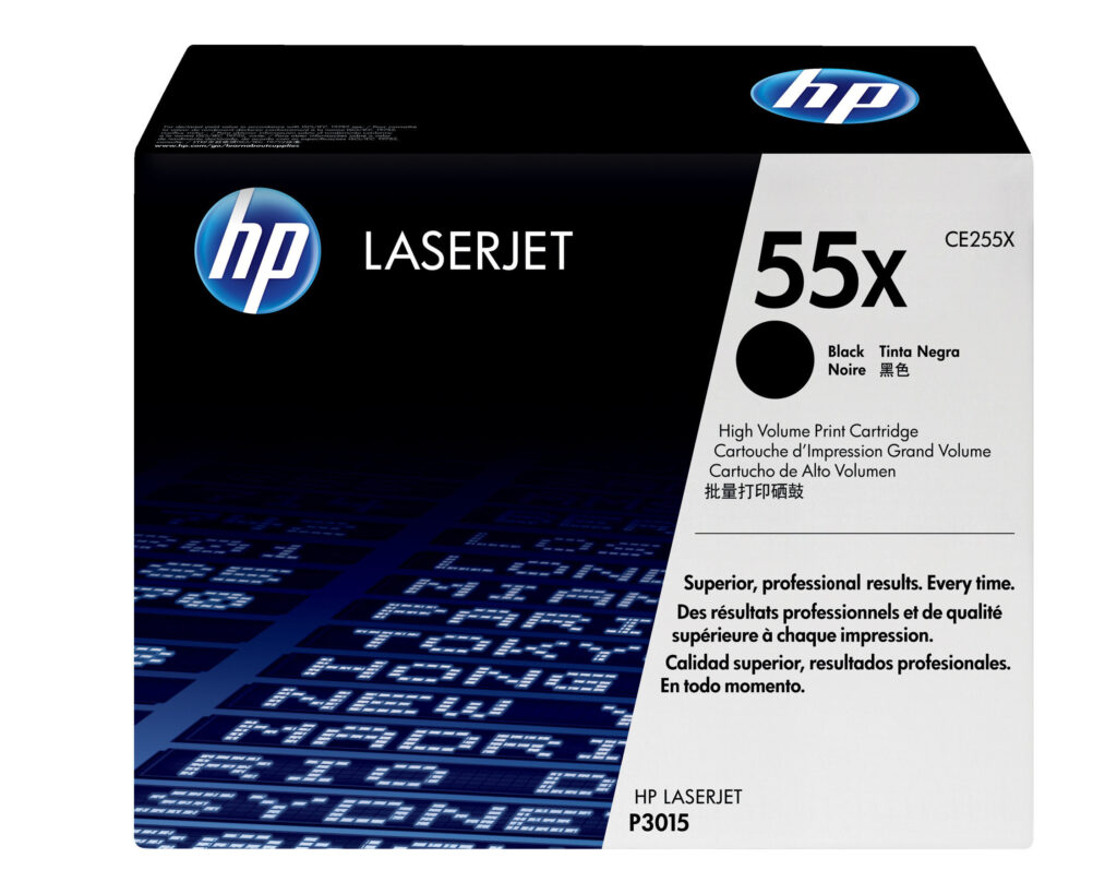 HP Toner nr 55X CE255X Black 12,5K