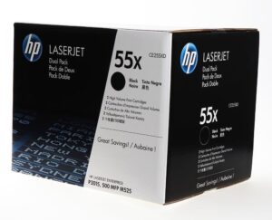 HP Toner nr 55XD CE255XD Black 2pack