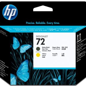 HP Głowica nr 72 C9384A Mat Black+Yellow
