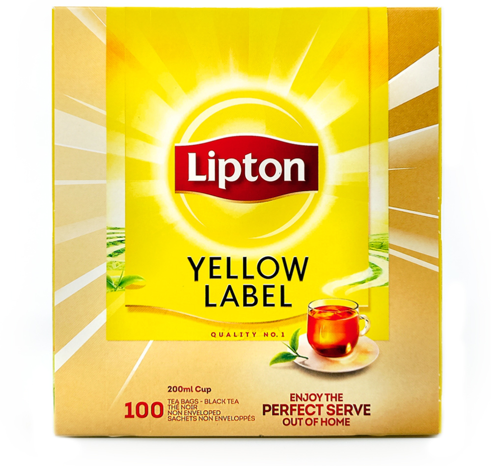 Herbata Lipton Yellow Label 100szt 200g