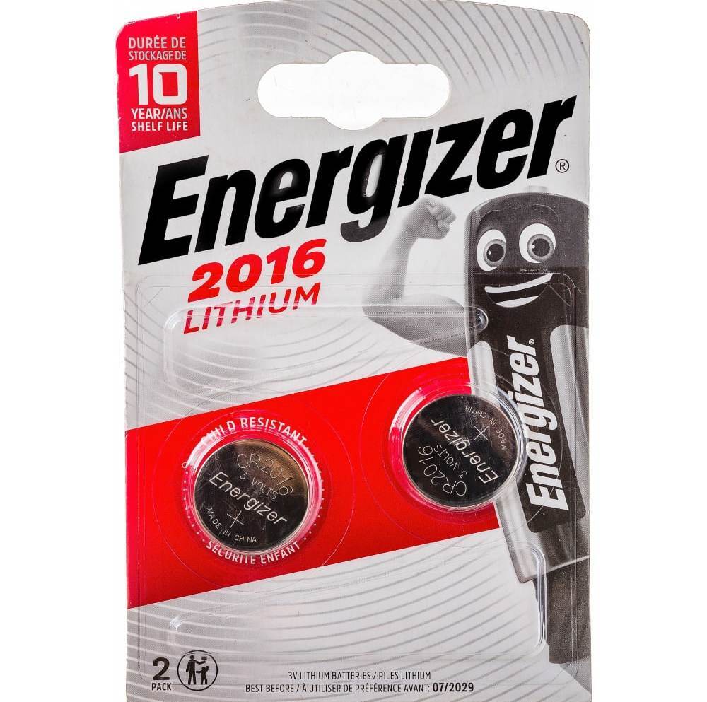 Bateria Energizer CR2016  BLISTER 2szt