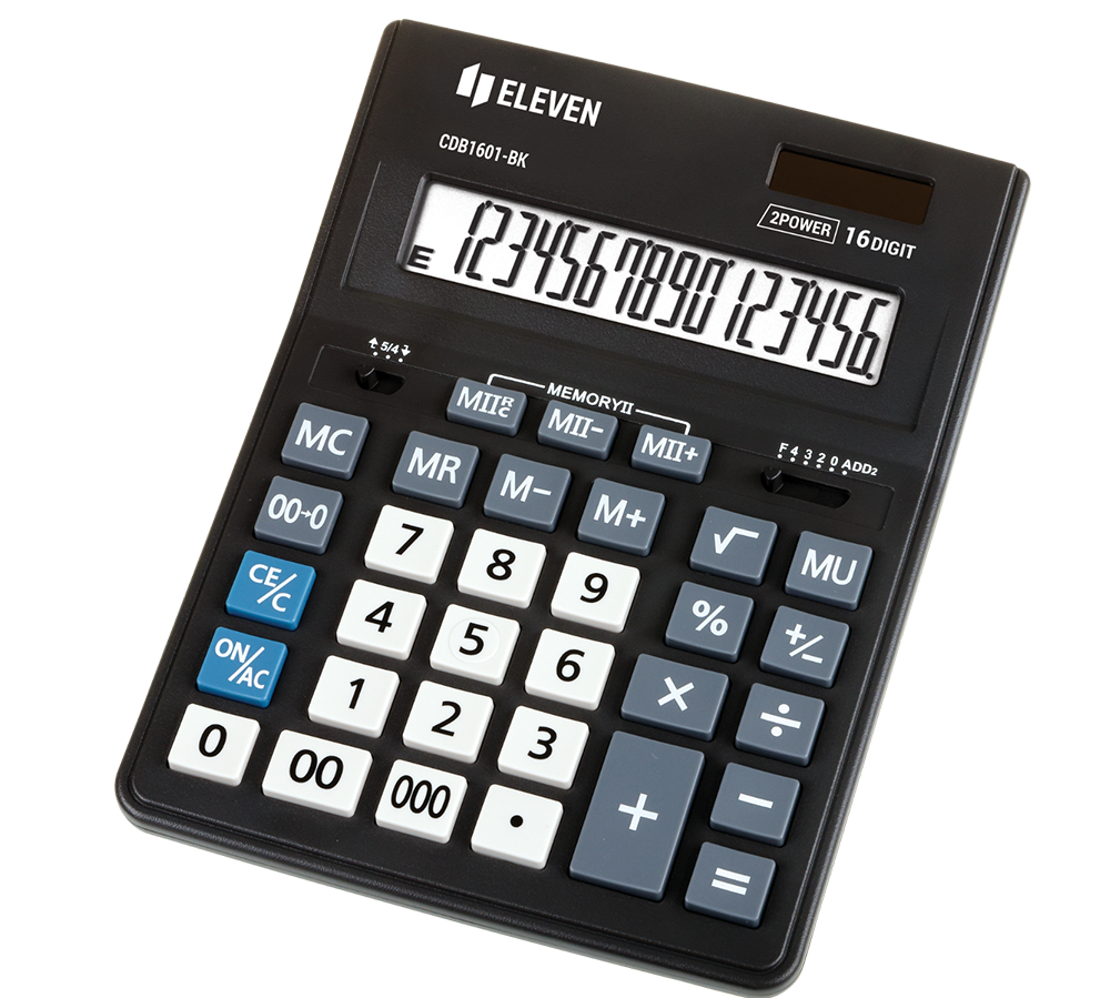 Eleven Kalkulator CDB1601BKE