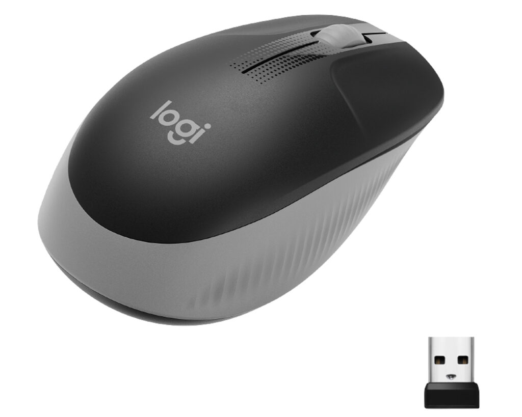 Logitech Mysz M190 szara