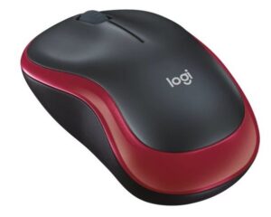 Logitech Mysz M185 red WER