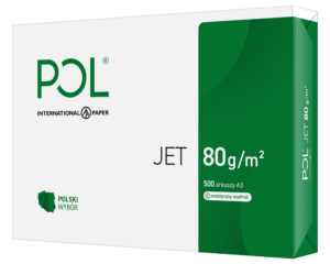Papier Ksero A3 Poljet 80g 500ark