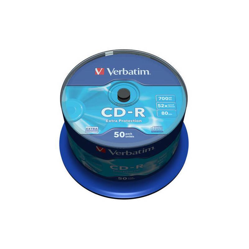 Verbatim CD-R 52x 700MB 50p 43351 cake