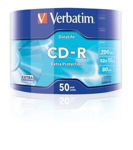 Verbatim CD-R 52x  50P SP Extra 43787