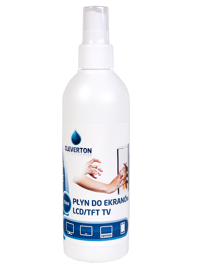 CLEVERTON Płyn do monitorów LCD 250ml