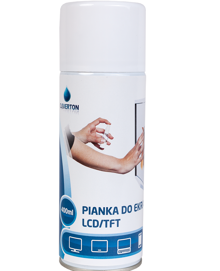 CLEVERTON Pianka do monitorów LCD 400ml