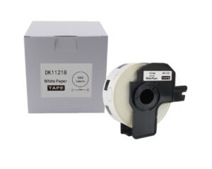 Etykieta BROTHER DK-11218 24mm 1000szt czarny na białym zamiennik