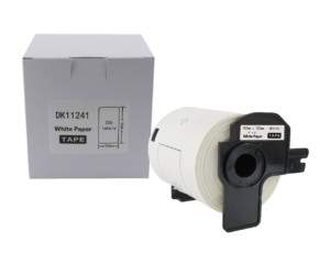 Etykieta BROTHER DK-11241 102mm x 152mm 200 sztuk na rolce, czarny na białym zamiennik