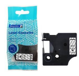 Taśma DYMO D1 45010 12mm x 7m S0720500 czarny na przezroczystym zamiennik