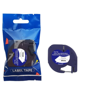 Taśma DYMO LT 91201 12mm x 4m S0721560 czarny na białym zamiennik