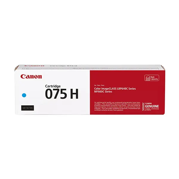 Canon Toner CRG 075H 6368C002 Cyan 2.5K