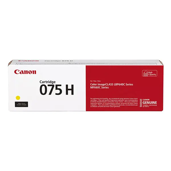Canon Toner CRG 075H 6366C002 Yellow 2.5K