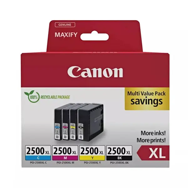 Canon Tusz PGI-2500XL BK/C/M/Y Multipack