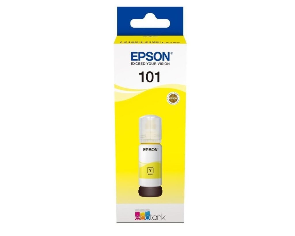 Epson Tusz 101 EcoTank L6160/6170 Yellow. 70ml