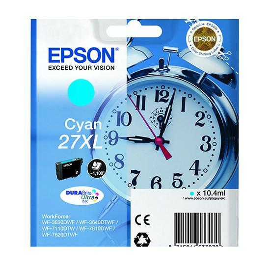 Epson Tusz WF3620 T2712 XL Cyan 10.4 ml  27XL