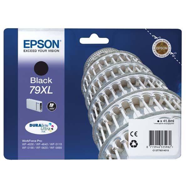 Epson Tusz WF5620 T7901 XL Black 41.8ml