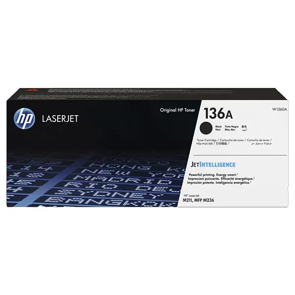 HP Toner nr 136A W1360A  Black 1.150K
