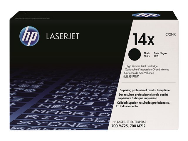 HP Toner nr 14X CF214X Black 17.5K