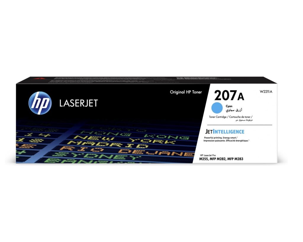 HP Toner nr 207A W2211A  Cyan 1.2K
