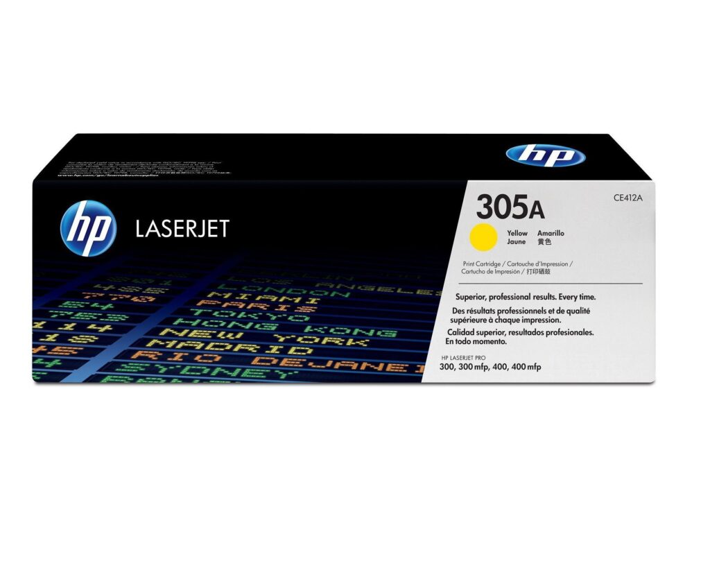HP Toner nr 305A CE412A Yellow 2.6K