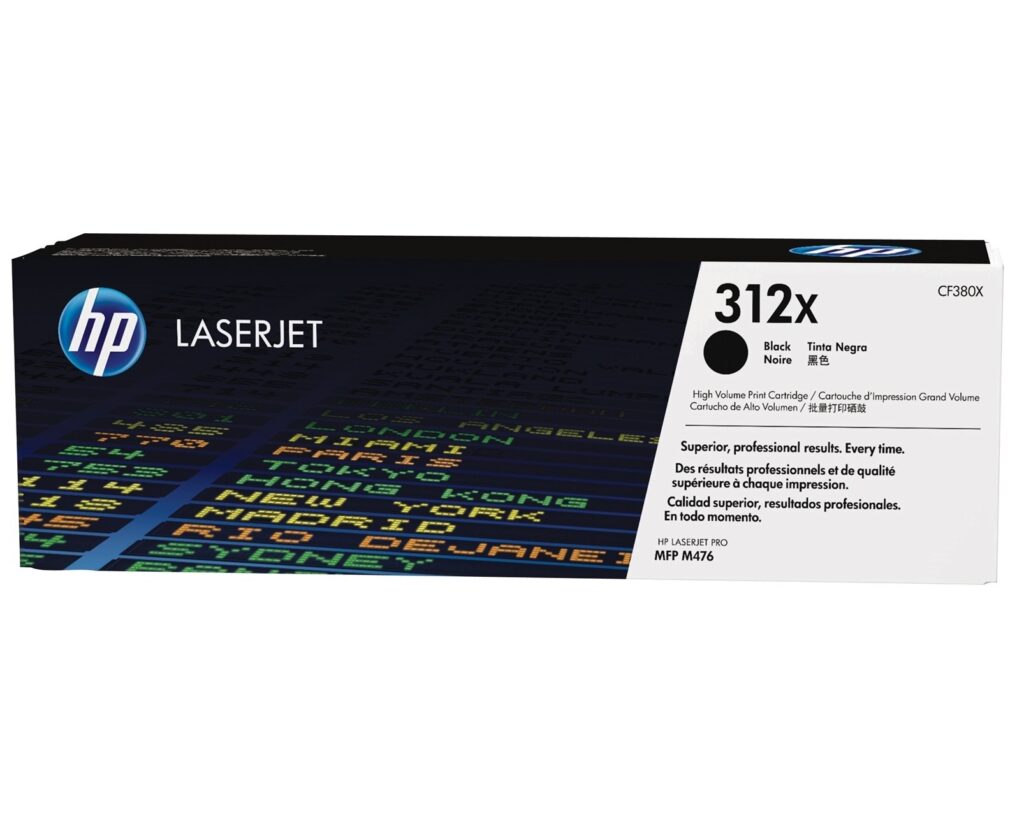 HP Toner nr 312X CF380X Black 4.4K