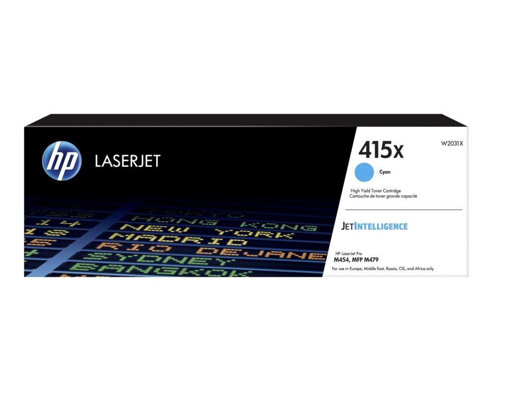 HP Toner nr 415X W2031X Cyan 6K