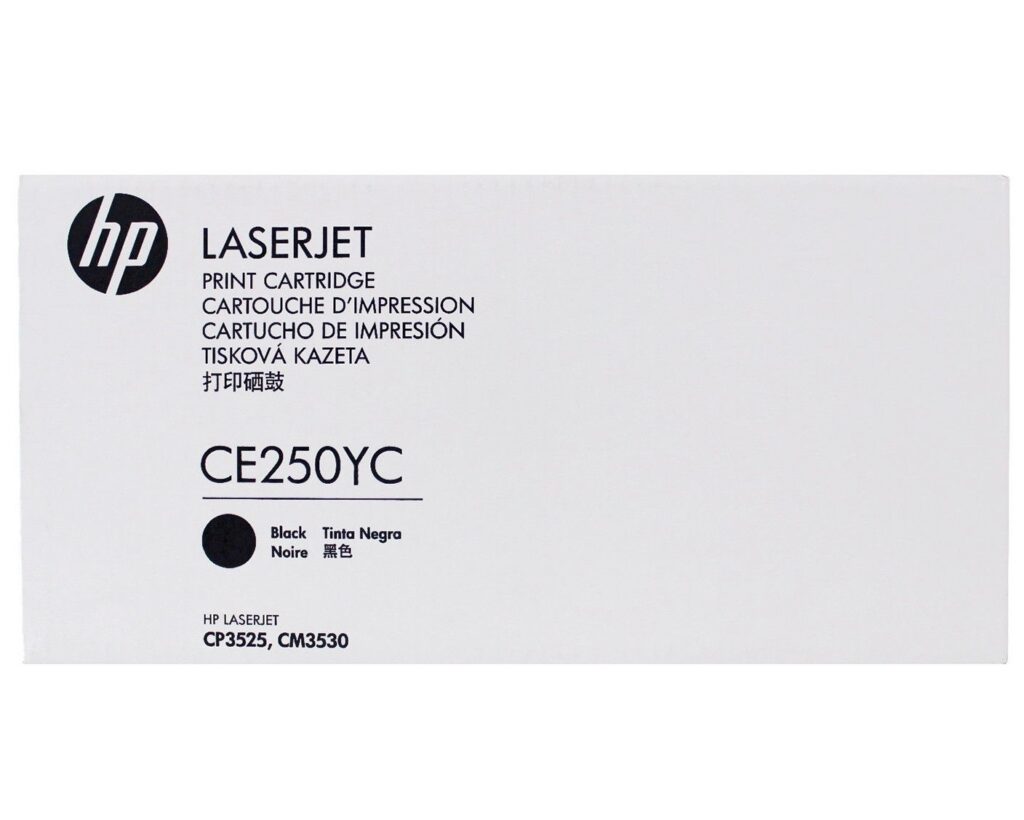 HP Toner nr 504YC CE250YC Black 12K