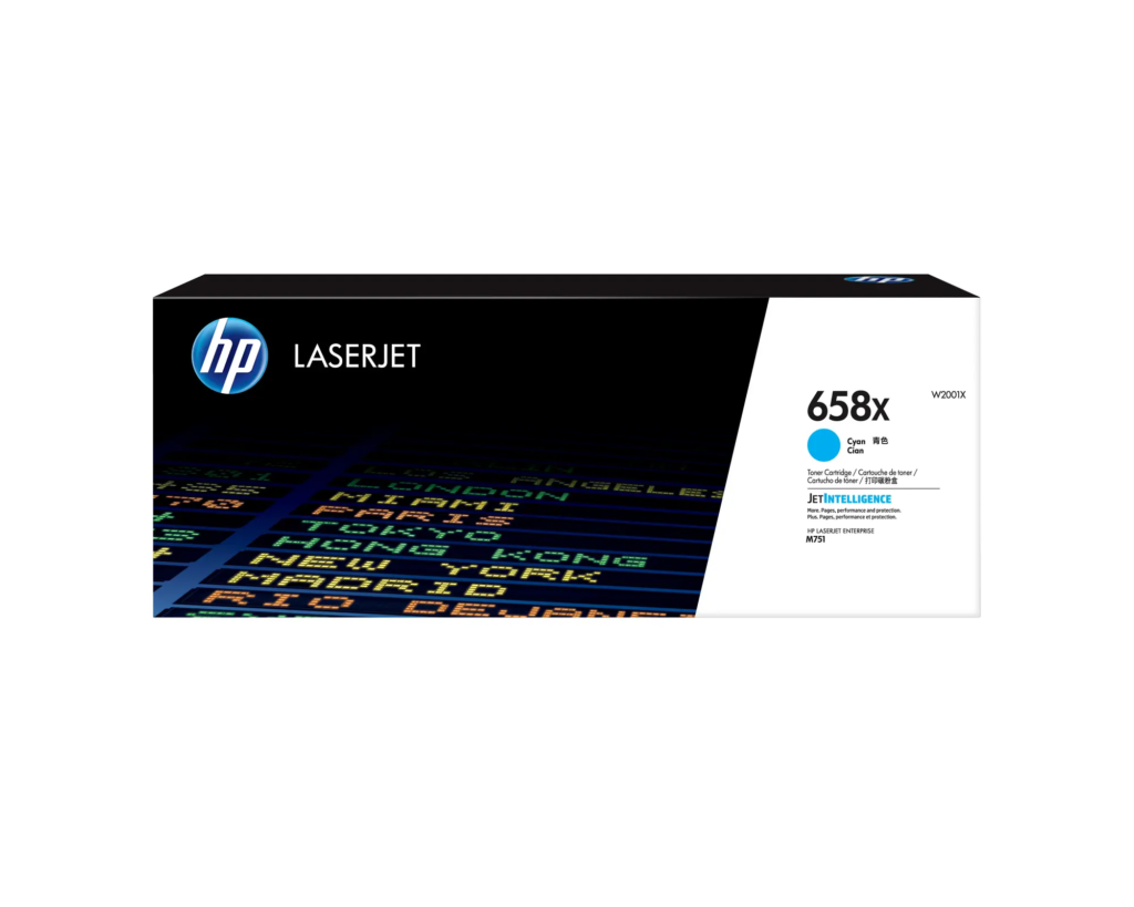 HP Toner nr 658X W2001X Cyan 28K