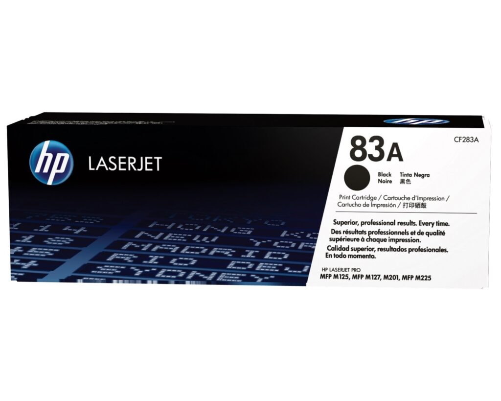 HP Toner nr 83A CF283A Black 1.5K