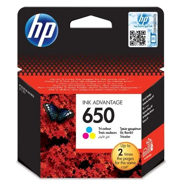 HP Tusz nr 650 CZ102AE Kolor 200str