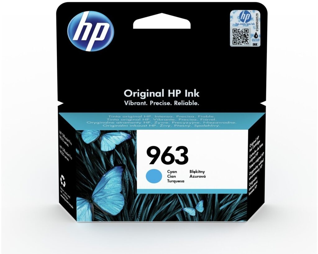 HP Tusz nr 963 3JA23AE Cyan 700str 10.77ml