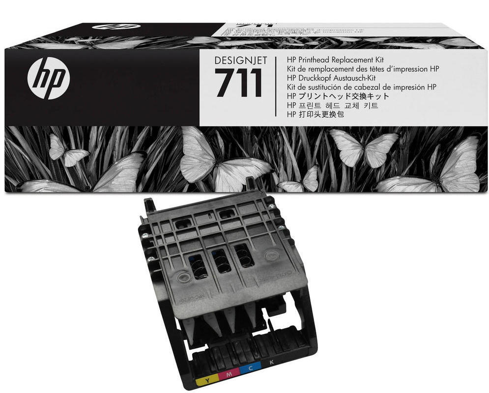 HP Zestaw do wymiany głowicy C1Q10A CMYK HP DesignJet T120.T520