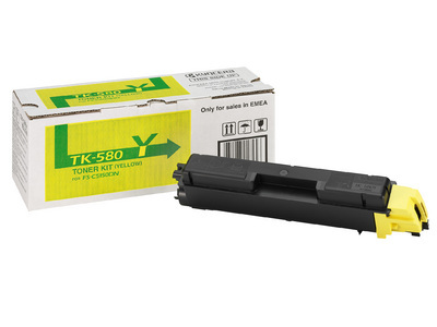 Kyocera Toner TK-580Y Yellow 2.8K 1T02KTANL0
