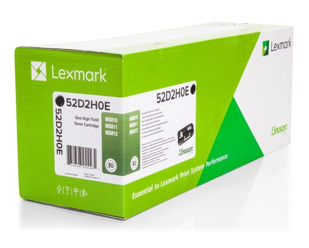 Lexmark Toner 52D2H0E Black 25K
