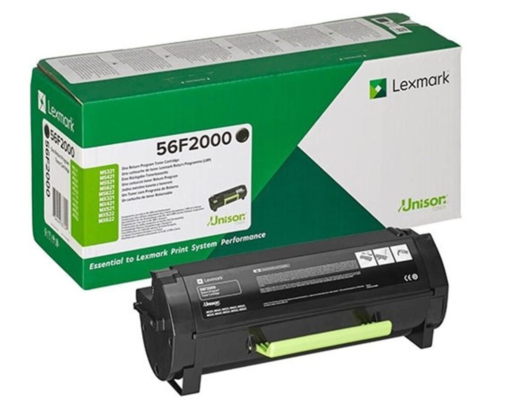 Lexmark Toner 56F2000 Black 6K