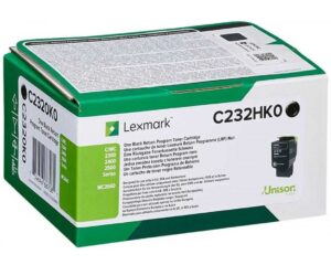 Lexmark Toner C232HK0 Black 3K