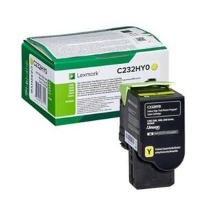 Lexmark Toner C232HY0 Yellow 2.3K