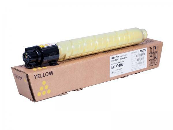 Ricoh Toner MPC407 Yellow 842214  8K