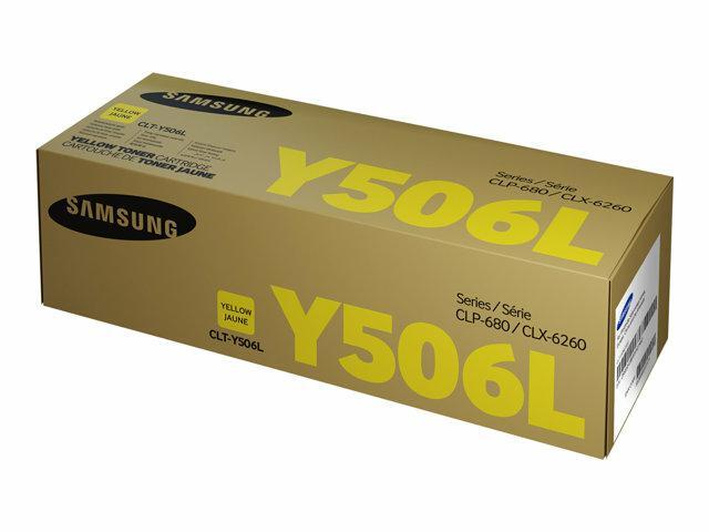 Samsung Toner CLT-Y506L / SU515A YELLOW 3.5K CLP-680ND/680DW/CLX-6260 Series