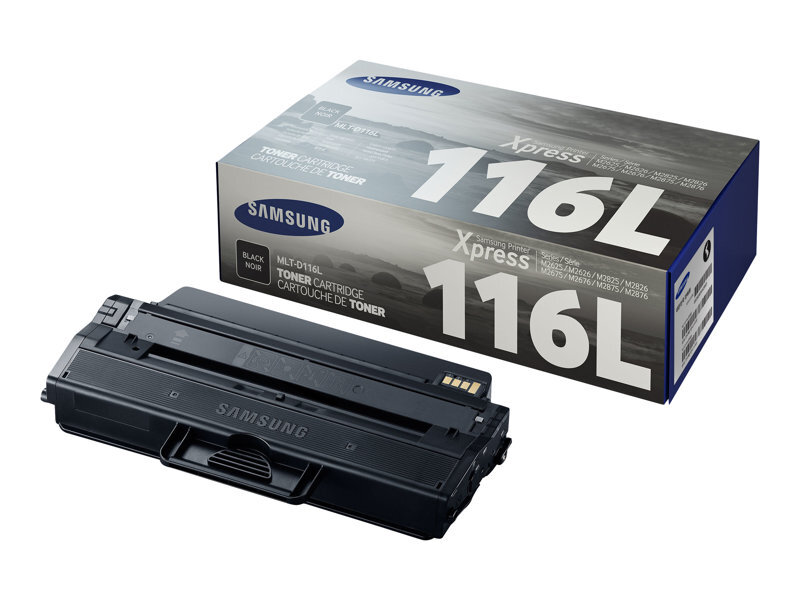 Samsung Toner MLT-D116L/SU828A BLACK 3K M2625/2825/2835. M2675/2875