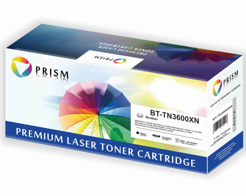 PRISM Brother Toner TN-3600XL Black 6k 100% New